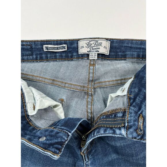 FatFace Womens Everyday Jean Blue Medium Wash Slim Fit Denim Size US 6R (UK 10R) - Picture 3 of 12